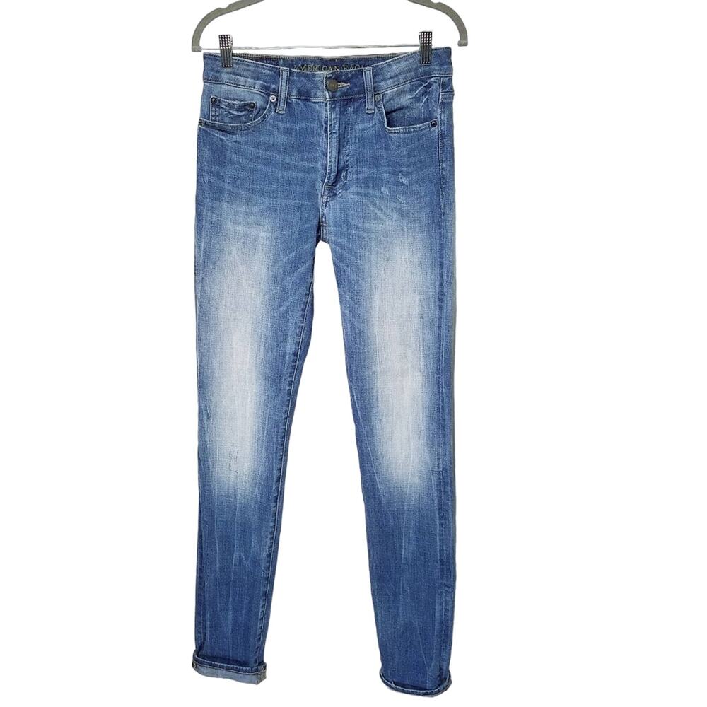 American Eagle Extreme Flex 4 Ultimate Comfort Slim Long Leg Denim Jeans 29"x34"